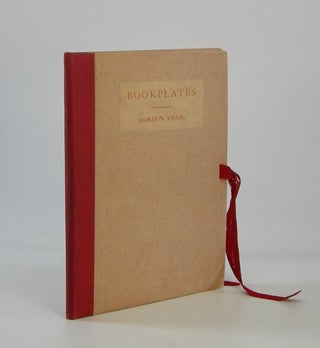 Item #207840 Bookplates; Designed, Engraved & Coloured by Edward Gordon Craig. Edward Gordon...