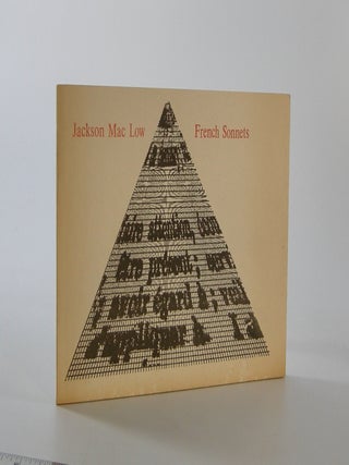 Item #207883 French Sonnets; Cover and Endpapers by Anne Tardos. Jackson Mac Low
