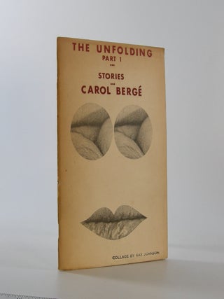 Item #207888 The Unfolding (Part I); Two Short Stories as part of a series: "The Kitchen" and...