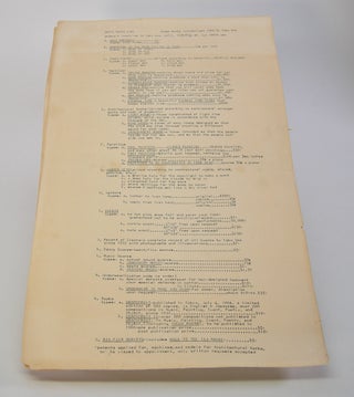 Item #207995 Ono's Sales List. Yoko Ono